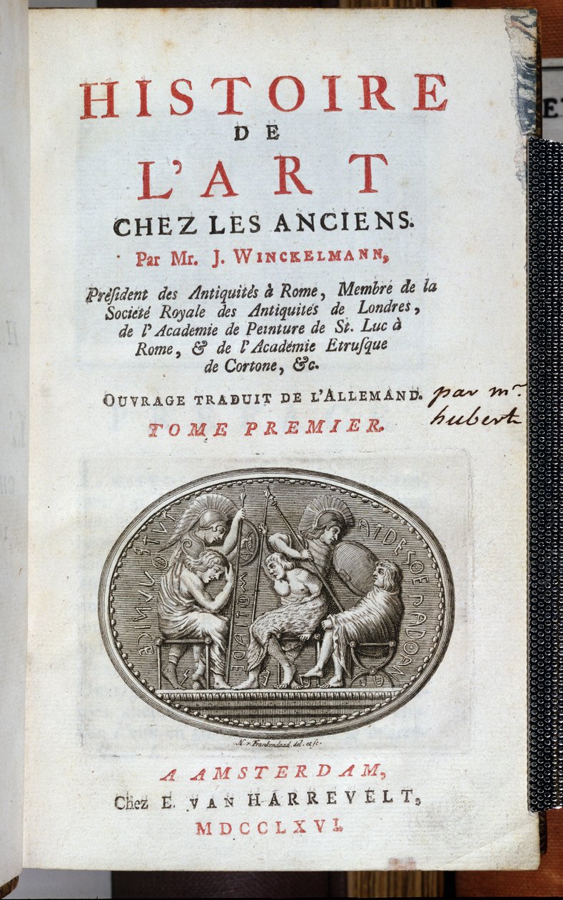 Página de título de Histoire de l