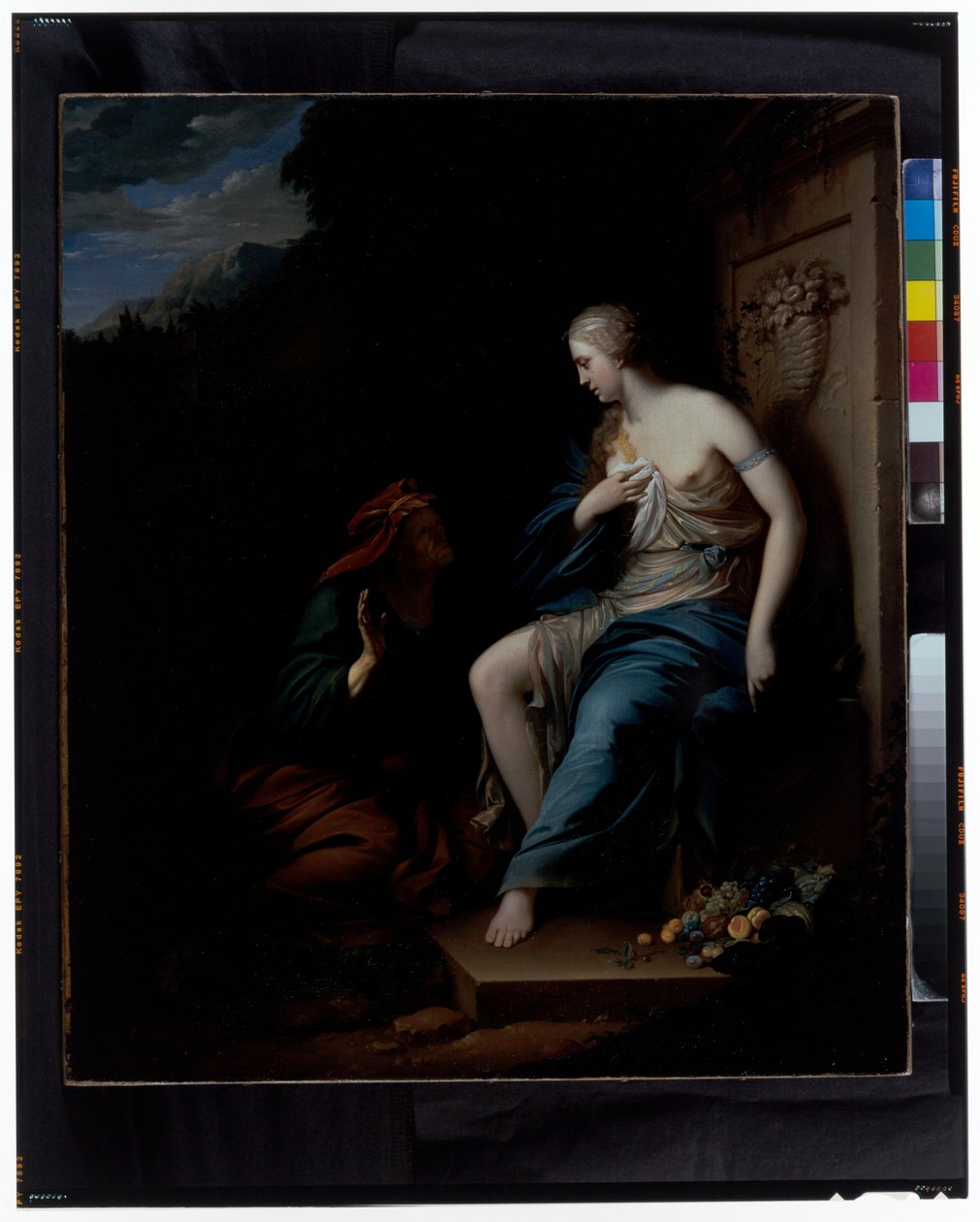 Vertumnus y Pomona de Dutch School