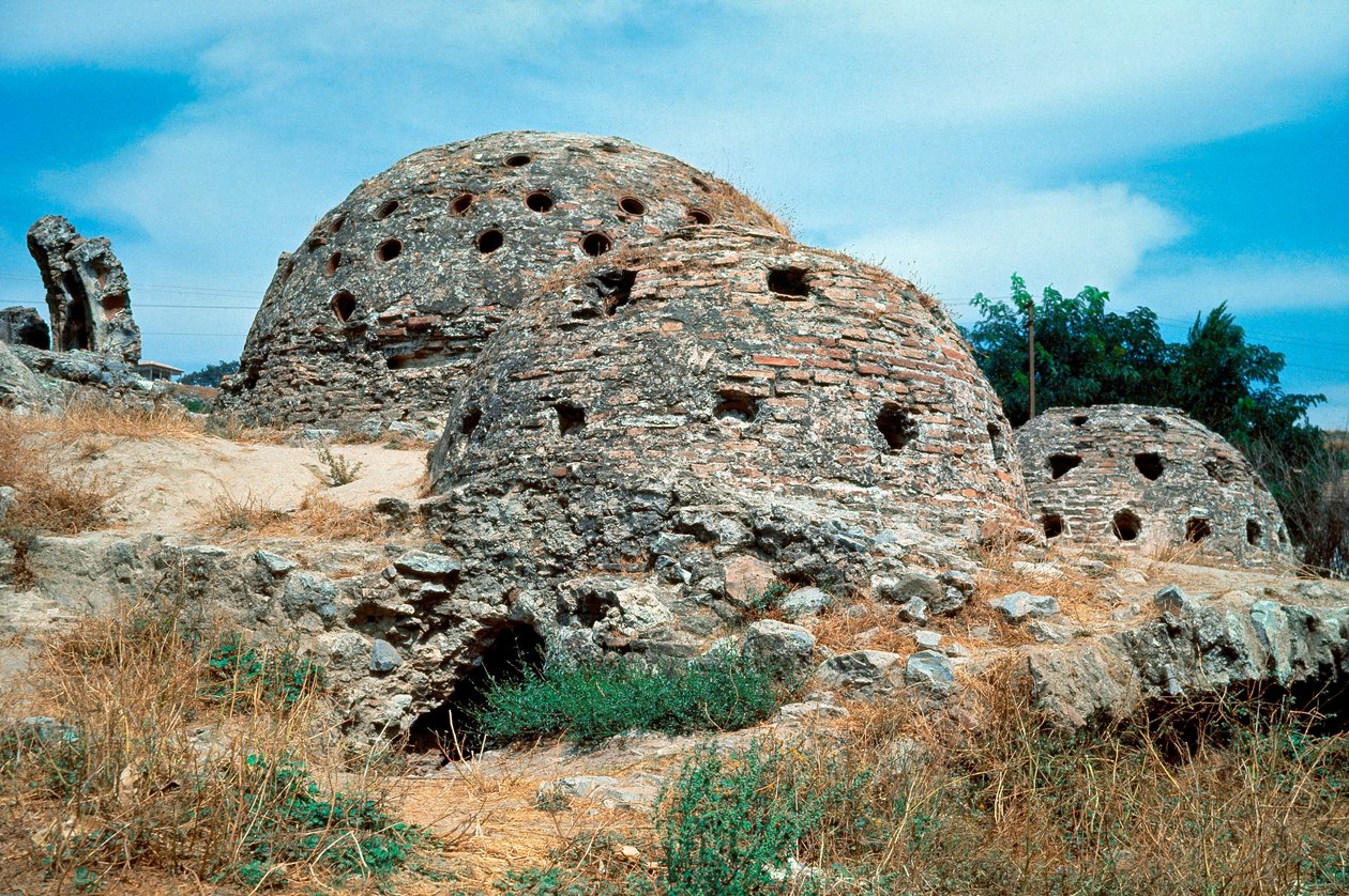 Cúpulas de baños (hammams) del siglo XIV de Dynasty Seljuq