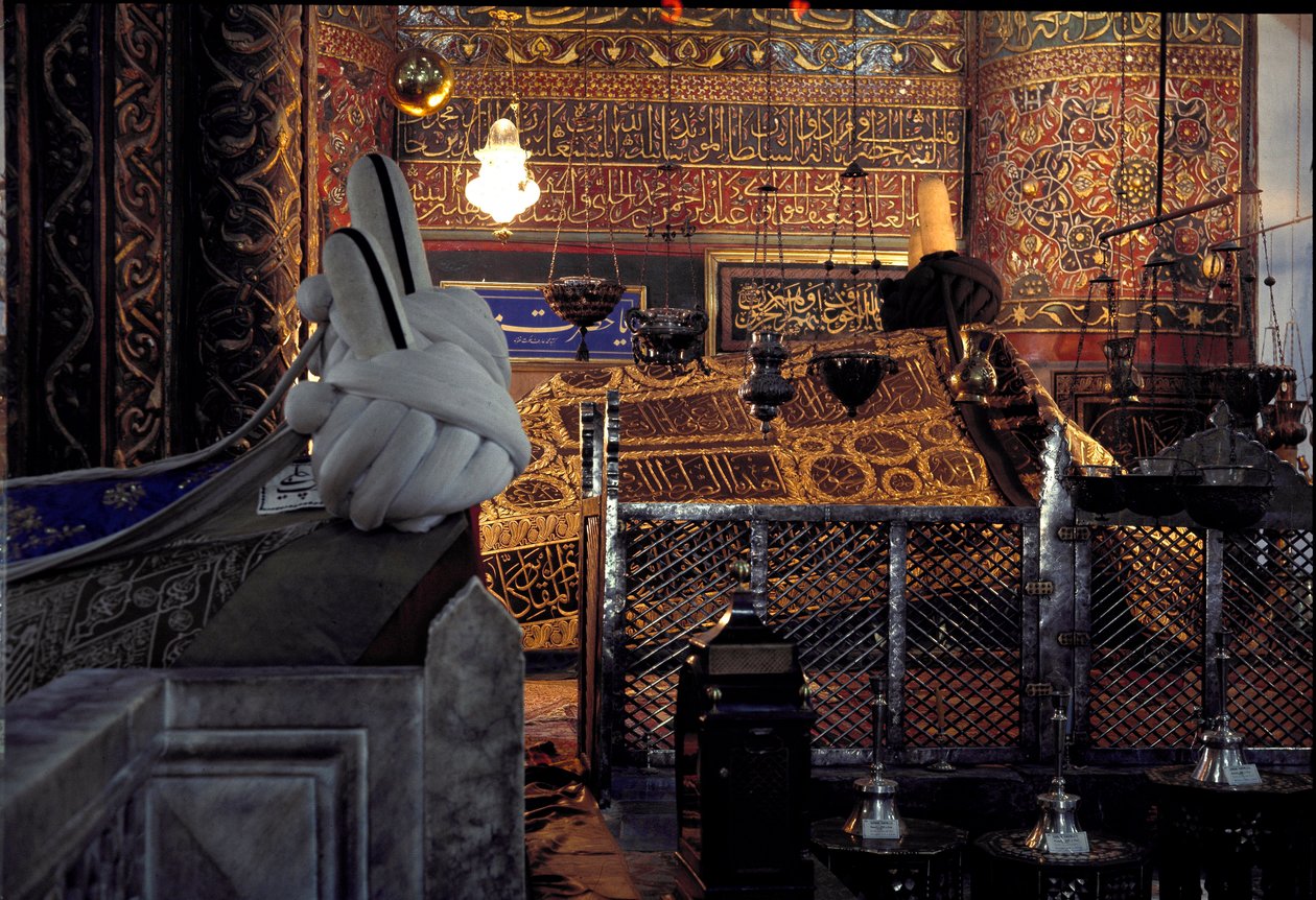 Vista del mausoleo de Mevlana (Celaleddin Rumi) de Dynasty Seljuq