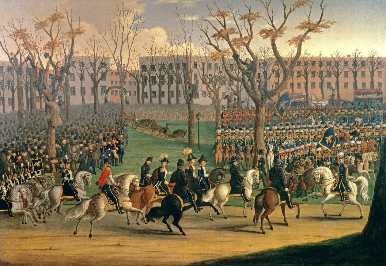 La recepción del General Louis Kossuth en la ciudad de Nueva York, 6 de diciembre de 1851 de E. Percel