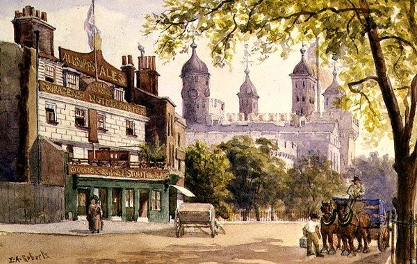 El viejo George y la Torre de Londres de E.A. Roberts