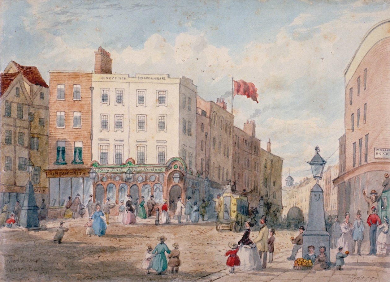 Middle Row, Holborn, Londres de EH Dixon