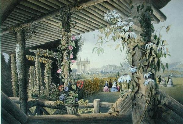 Vista desde el Asiento Rústico, Shrublands, de 