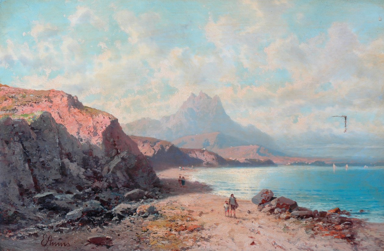 La costa vasca, Golfo de León de E. Annis