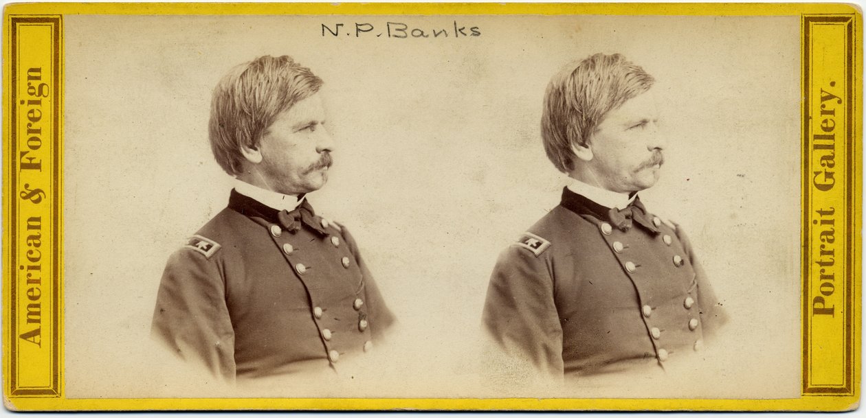 Nathaniel Prentice Banks (1816-94), Político Americano y General del Ejército de la Unión de E. Anthony