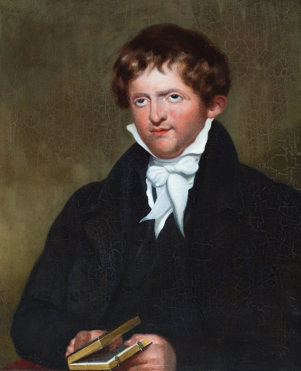 Retrato del reverendo Joseph Wolff (óleo sobre lienzo) de E. Fancourt