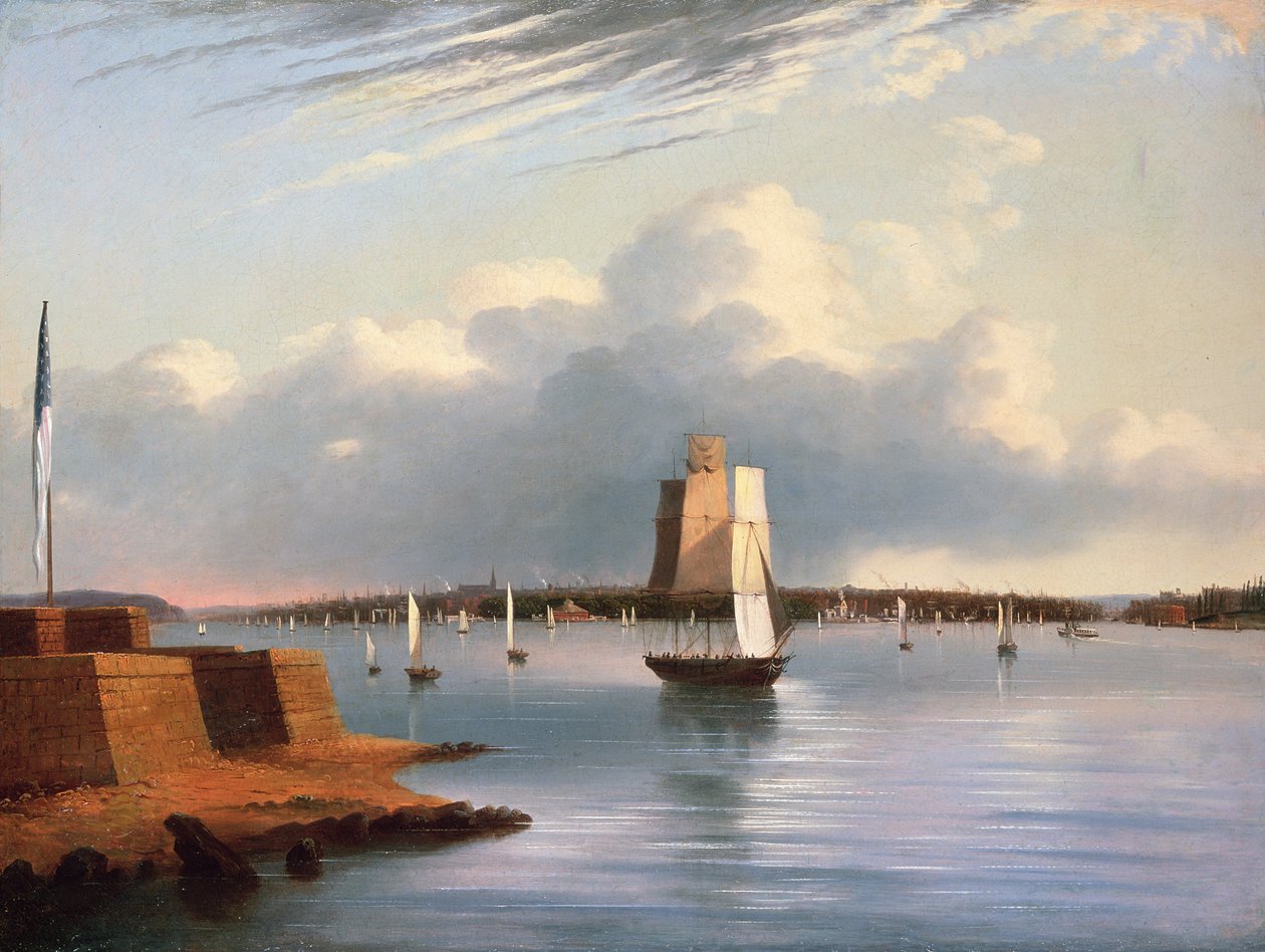 Puerto de Baltimore, 1852 de E. G. Coates