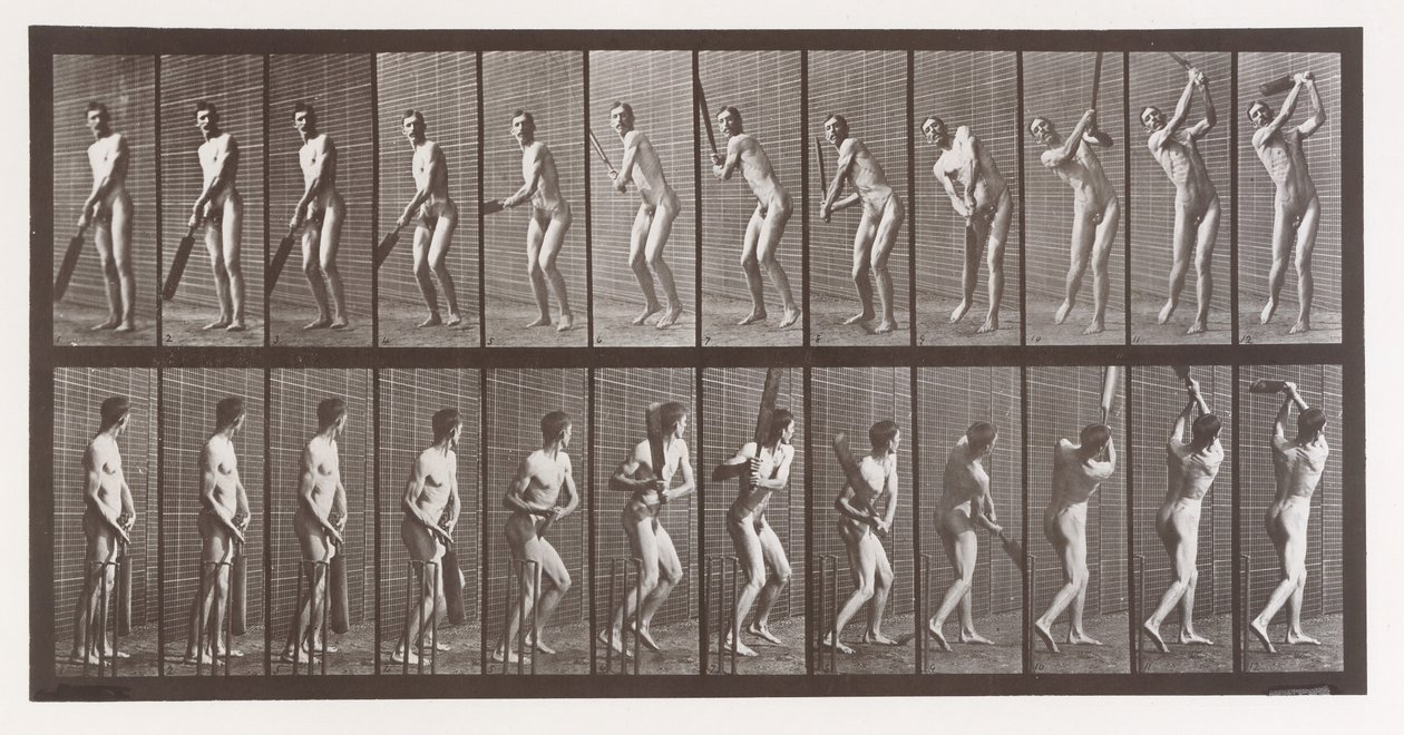 Locomoción animal. Una investigación electro-fotográfica de fases consecutivas de animales de Eadweard Muybridge