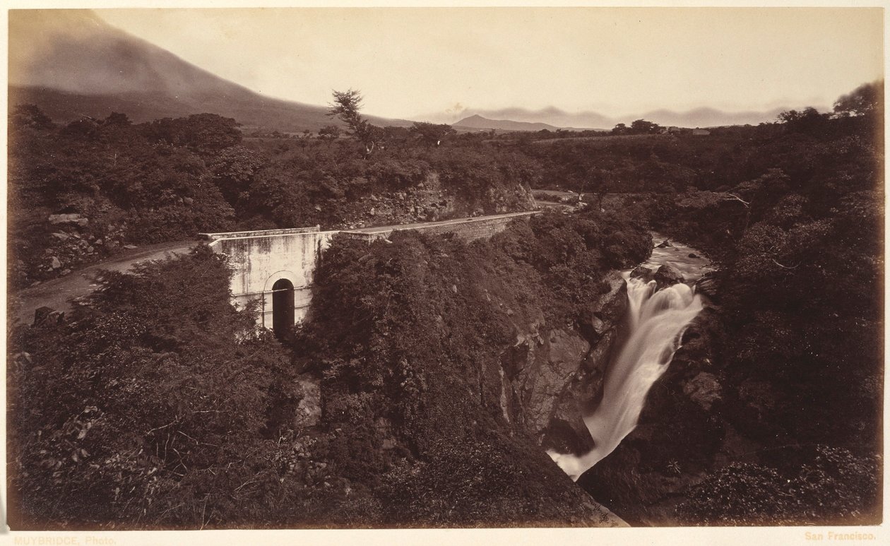 Cataratas del Michatoya--Palin, Guatemala de Eadweard Muybridge