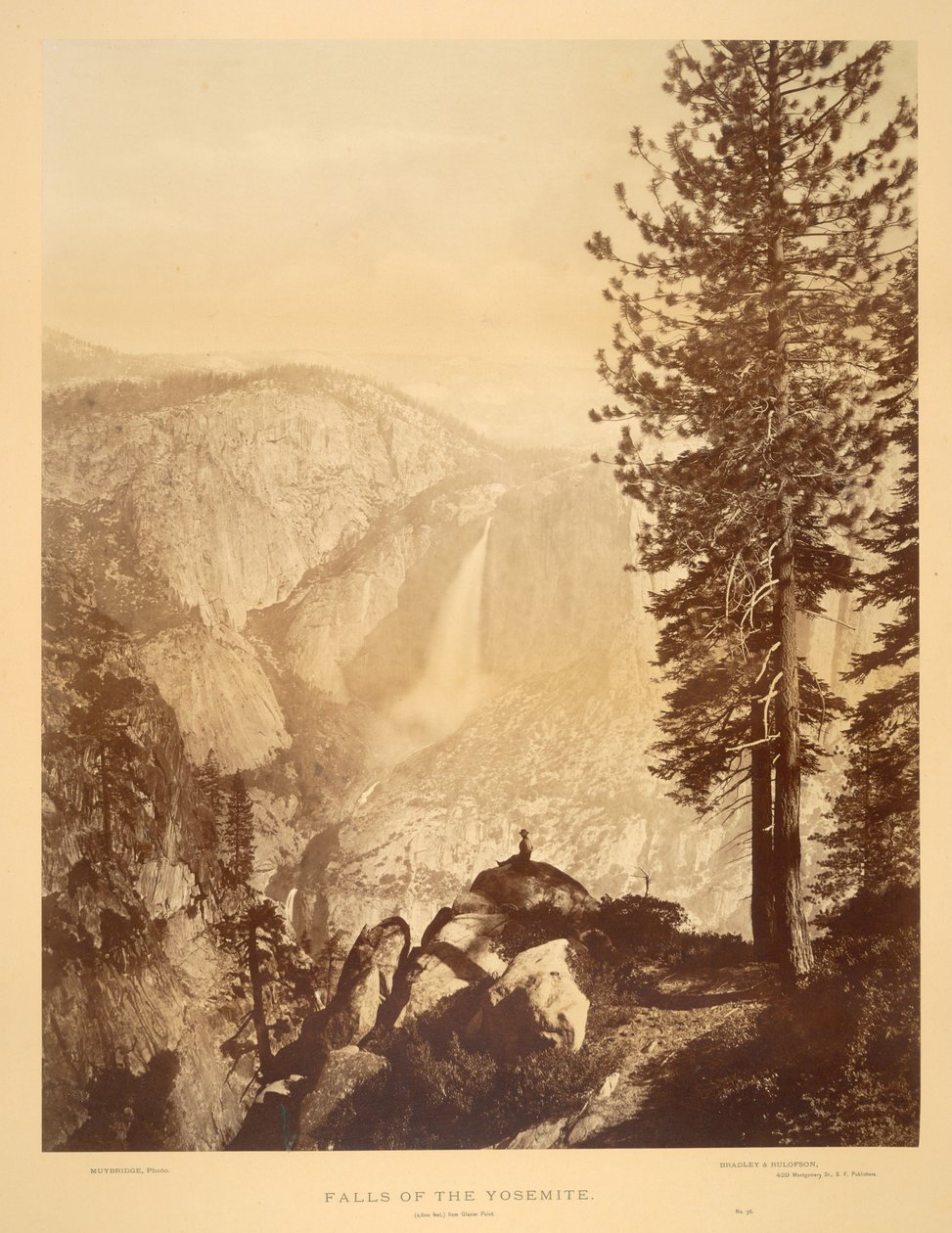 Cascadas de Yosemite de Eadweard Muybridge