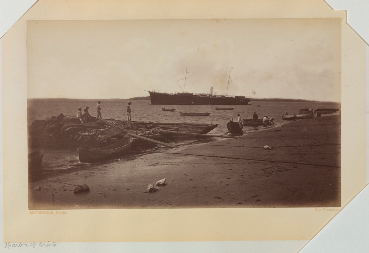 Puerto de Corinto, Nicaragua de Eadweard Muybridge