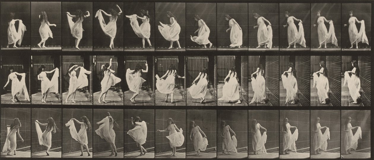Lámina número 193. Baile (de fantasía) de Eadweard Muybridge