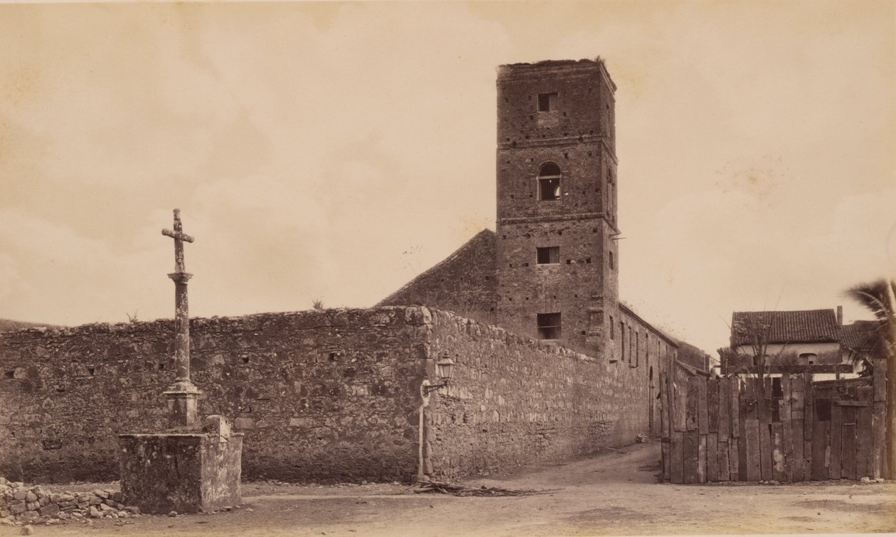 Ruinas del convento de Las Monjas, Panamá de Eadweard Muybridge