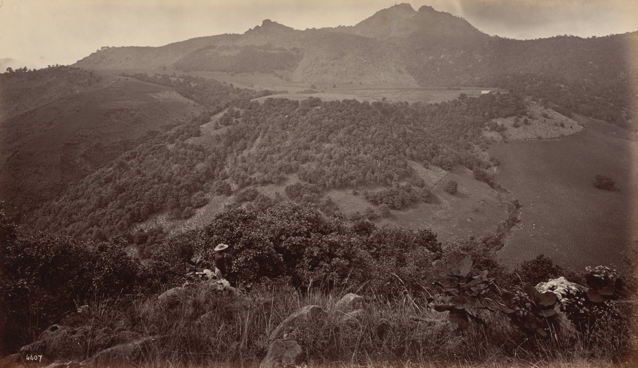 Volcán Santa María, Quetzaltenango, Guatemala de Eadweard Muybridge
