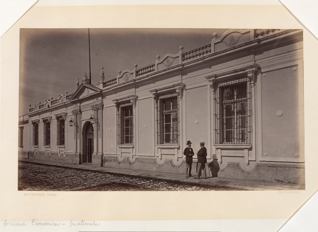 Sociedad Economica, Guatemala de Eadweard Muybridge