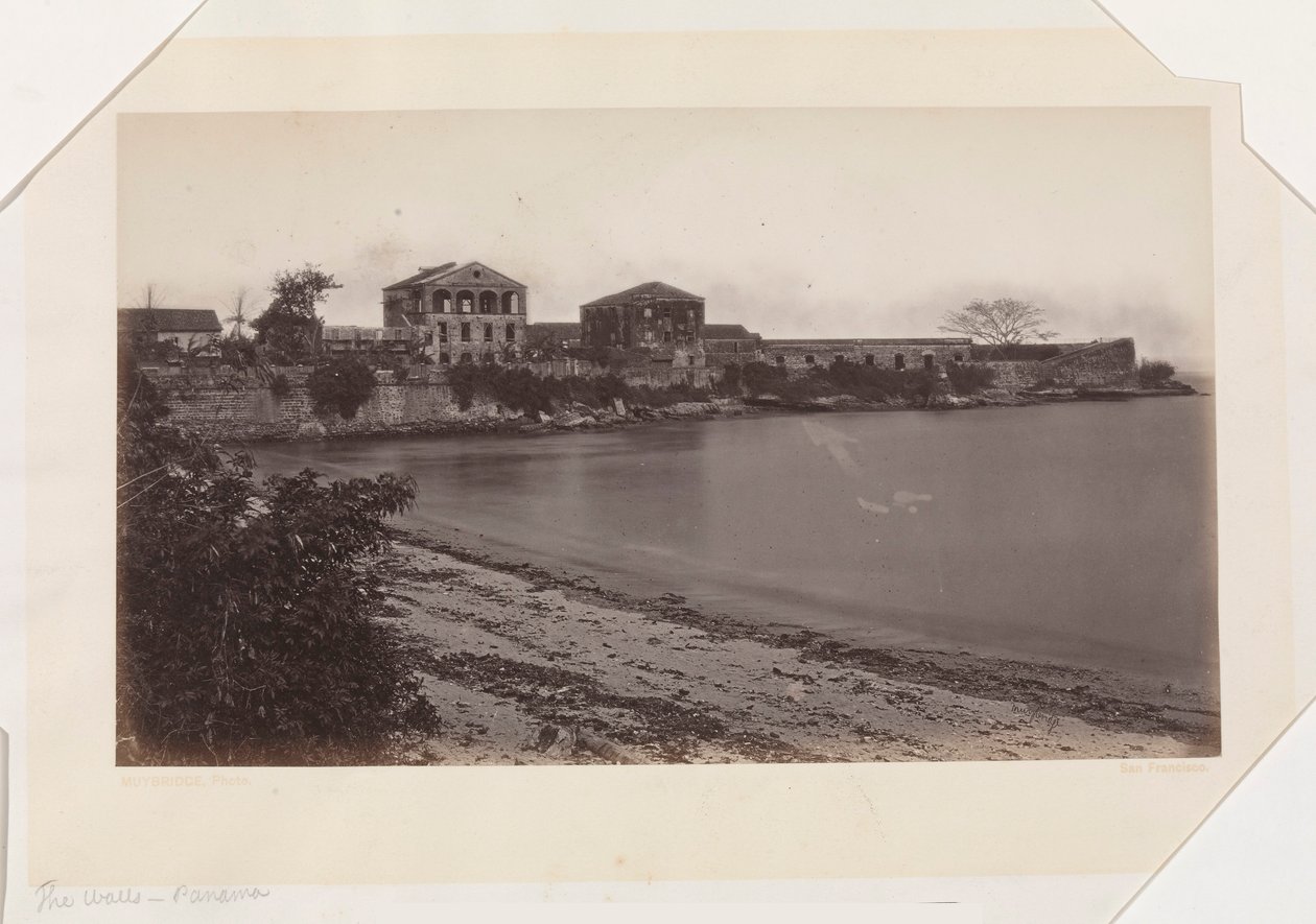 Las Murallas, Panamá de Eadweard Muybridge