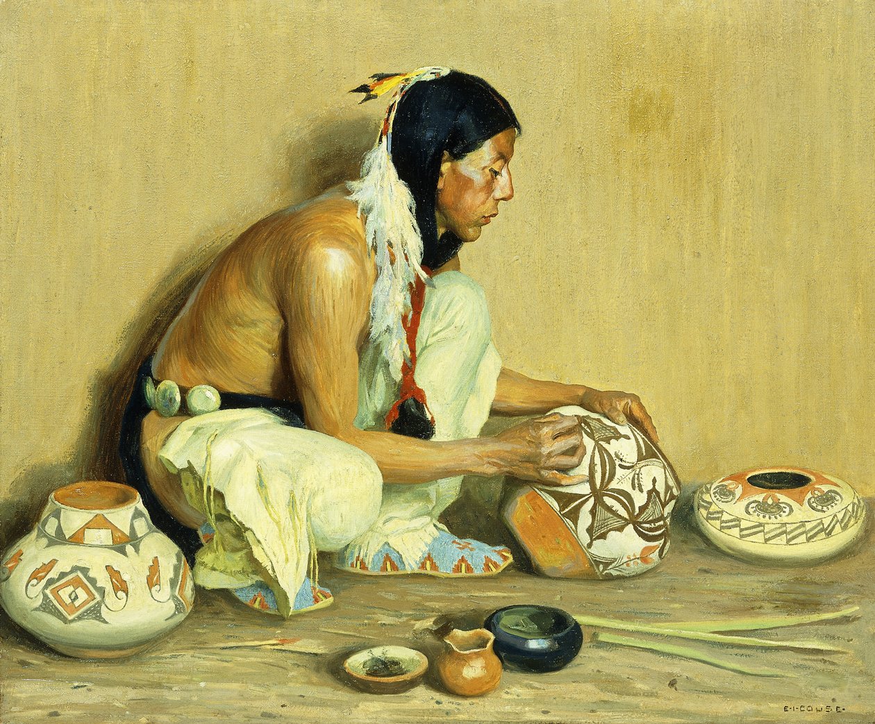 El Alfarero de Eanger Irving Couse