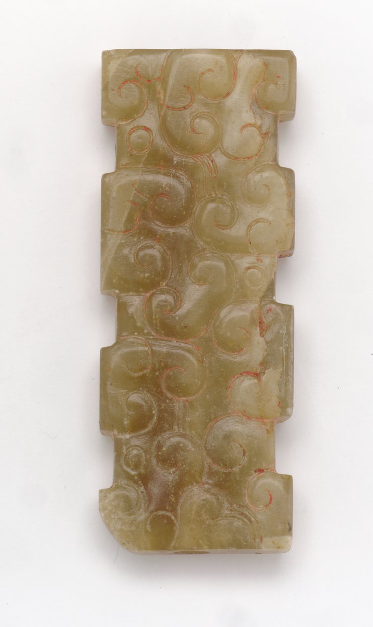 Colgante rectangular de Eastern Zhou Dynasty Chinese School