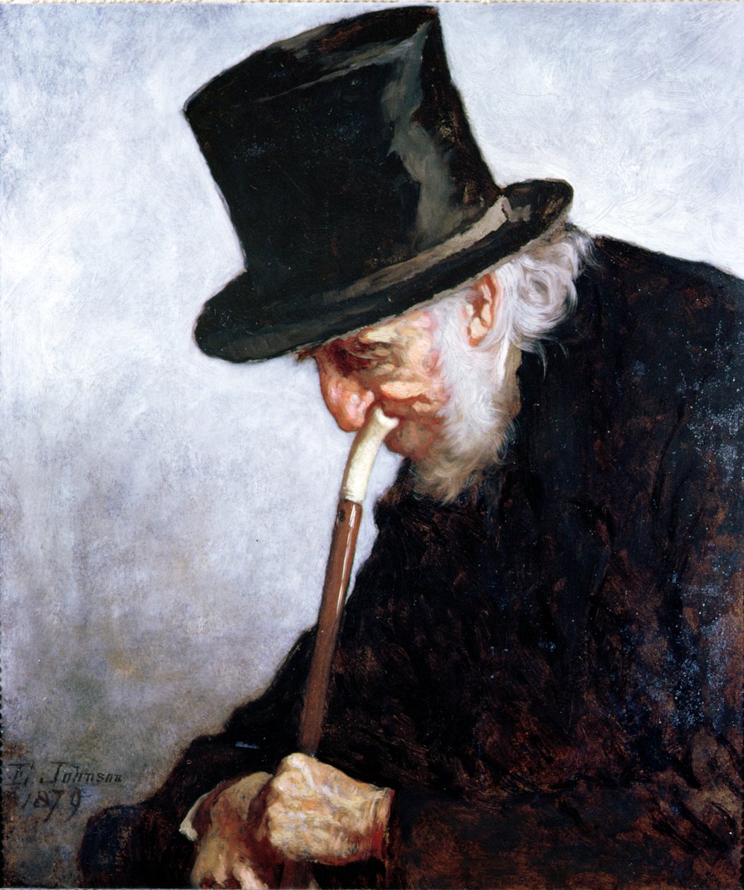 Un capitán de mar retirado de Massachusetts, 1879 de Eastman Johnson
