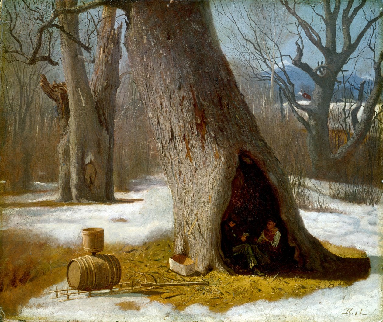 Los Fugitivos, c.1870 de Eastman Johnson