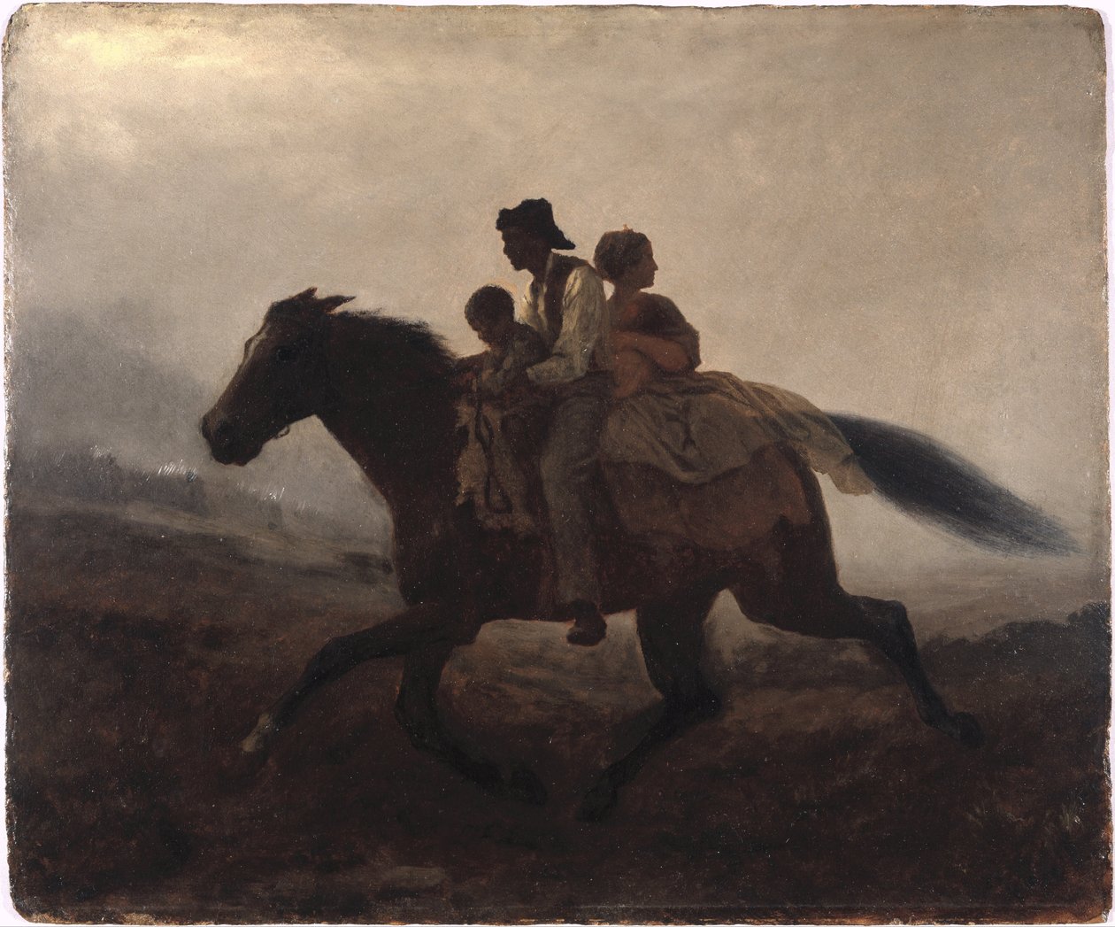 Una cabalgata por la libertad -- Los esclavos fugitivos de Eastman Johnson