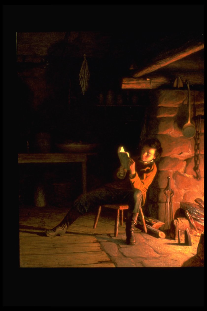La infancia de Lincoln de Eastman Johnson