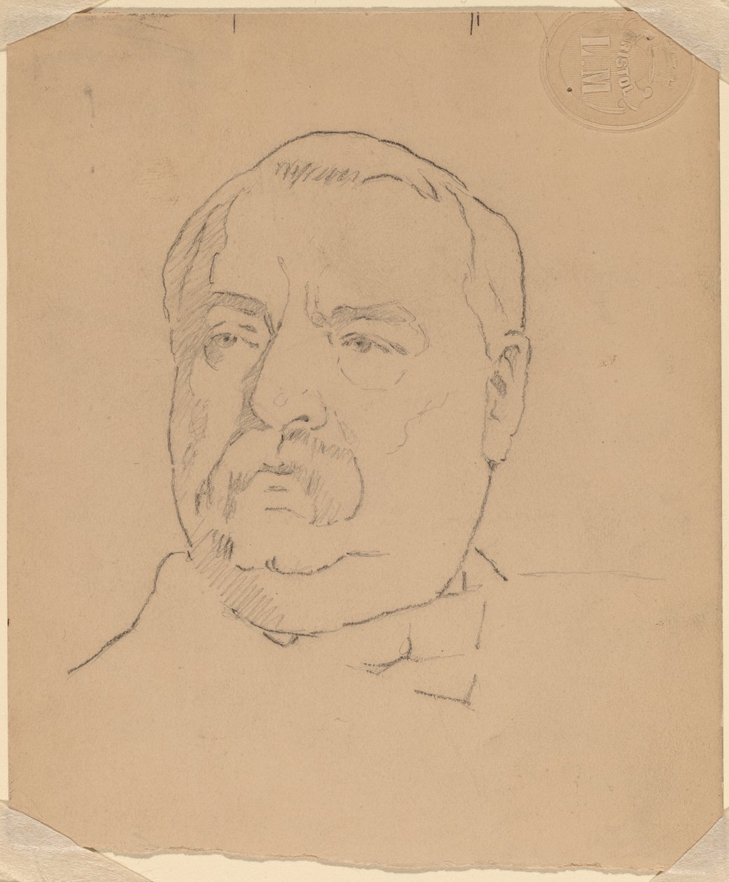 Grover Cleveland [recto] de Eastman Johnson