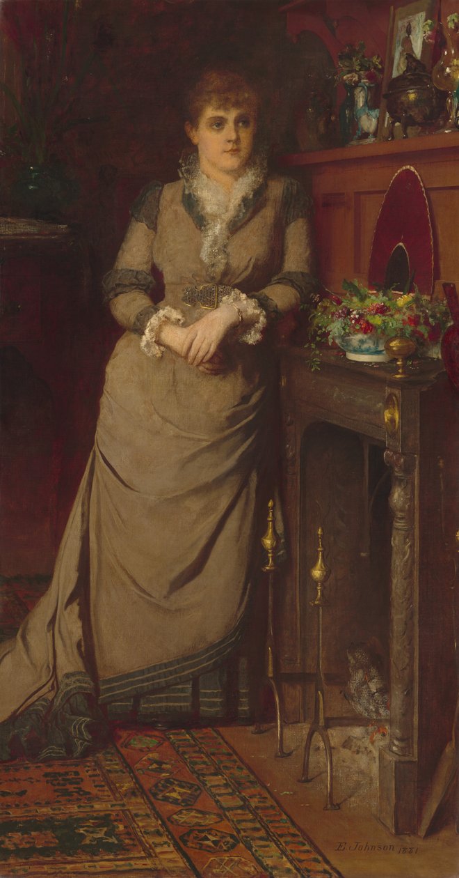 Harriet Hubbard Ayer, 1881 de Eastman Johnson