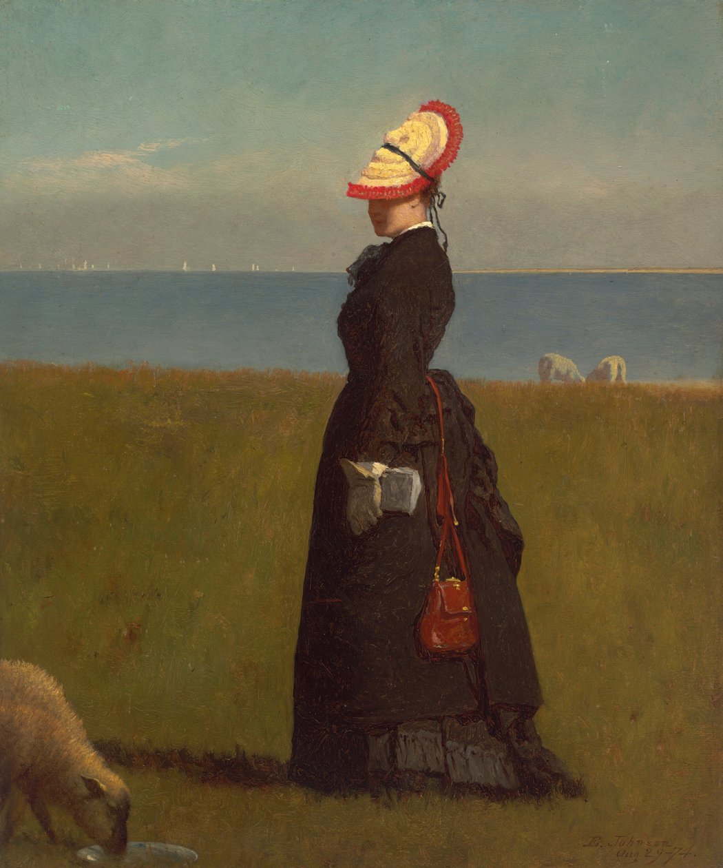 Corderos, Nantucket de Eastman Johnson