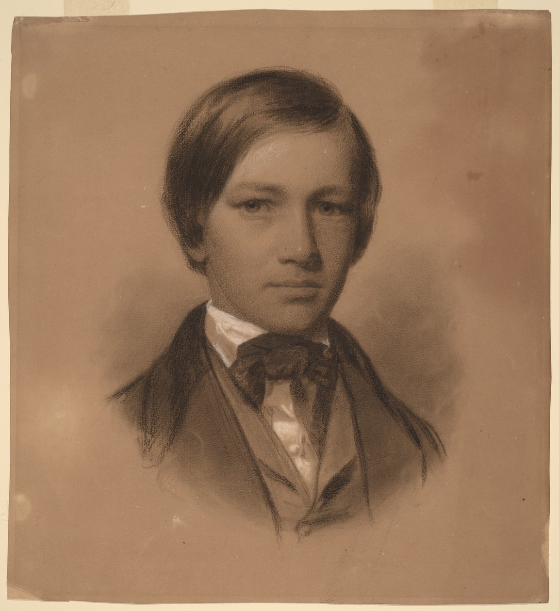 Retrato de un joven de Eastman Johnson