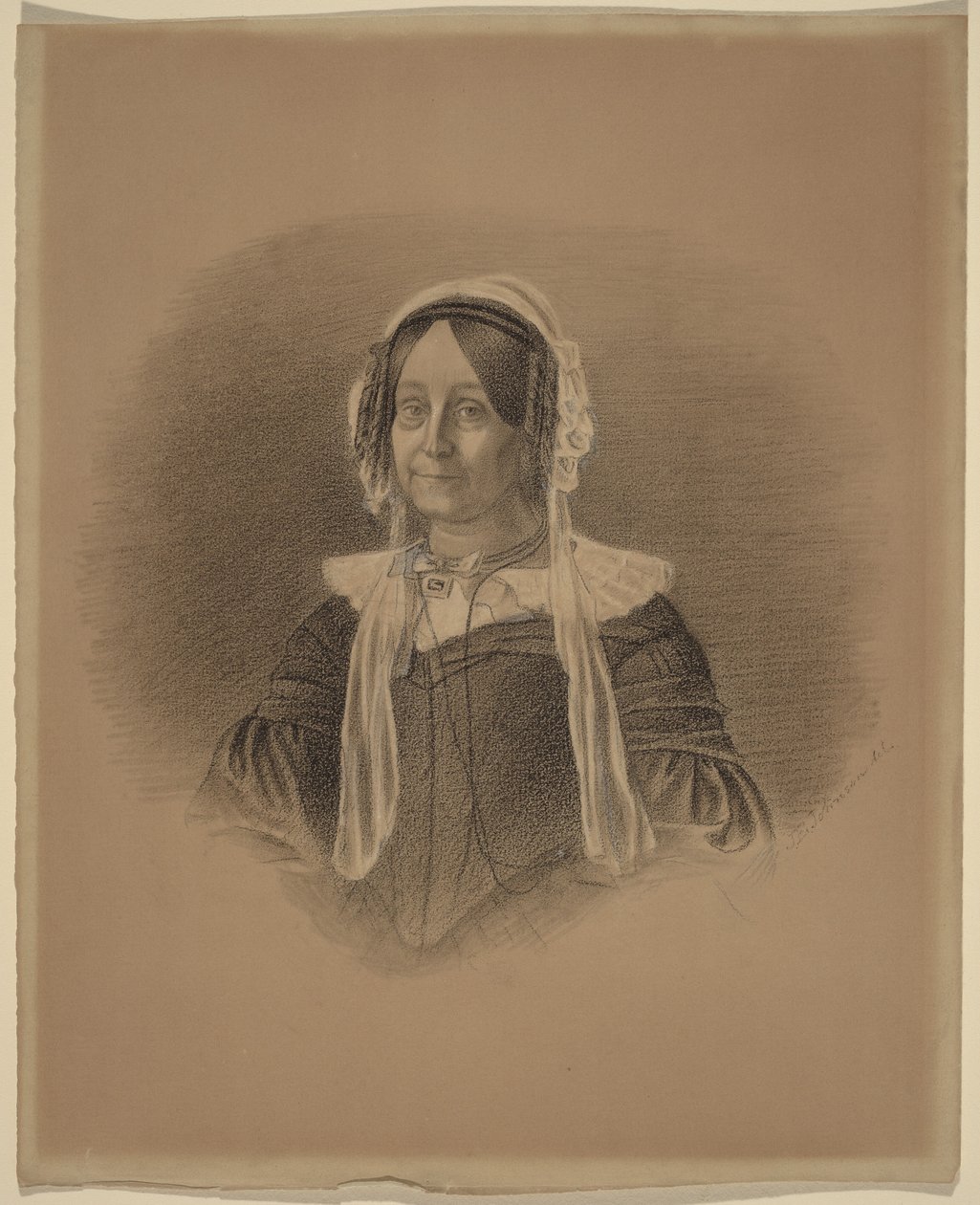 Retrato de una anciana de Eastman Johnson