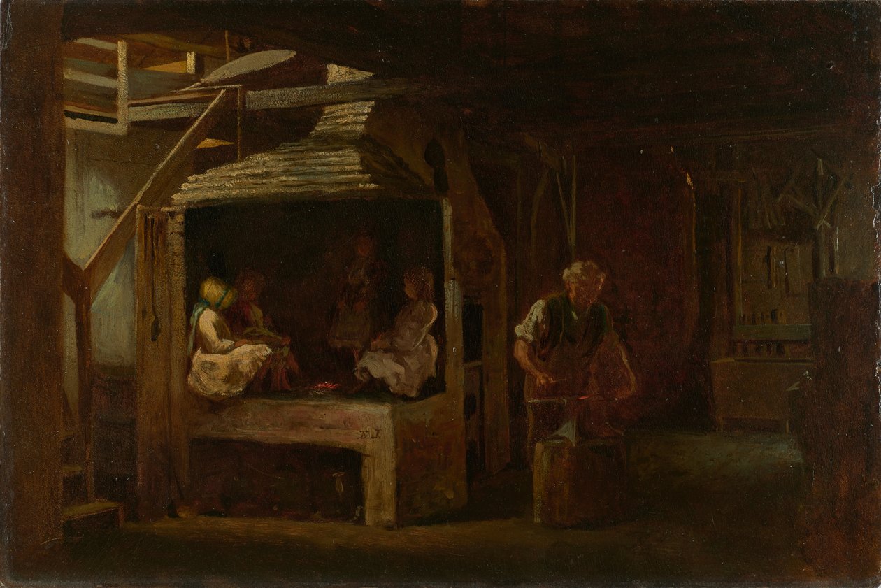 La herrería de Eastman Johnson