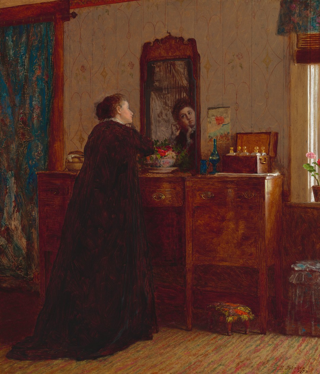 El Tocador de Eastman Johnson