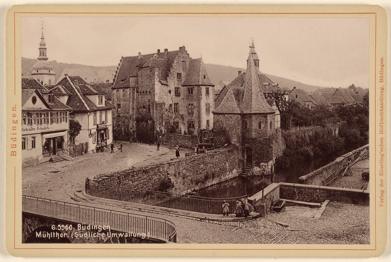 Budingen. Muhlthor. (Recinto sur) de Eberlingschen