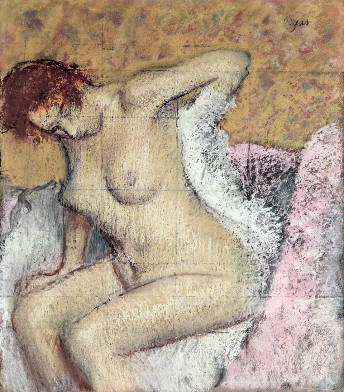 Después del Baño de Edgar Degas