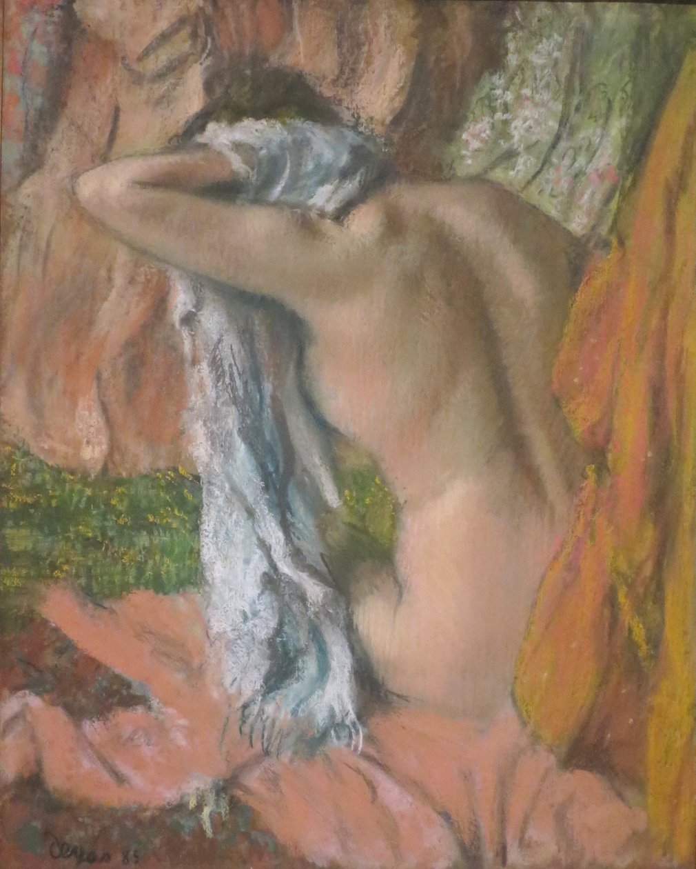 Después del baño de Edgar Degas
