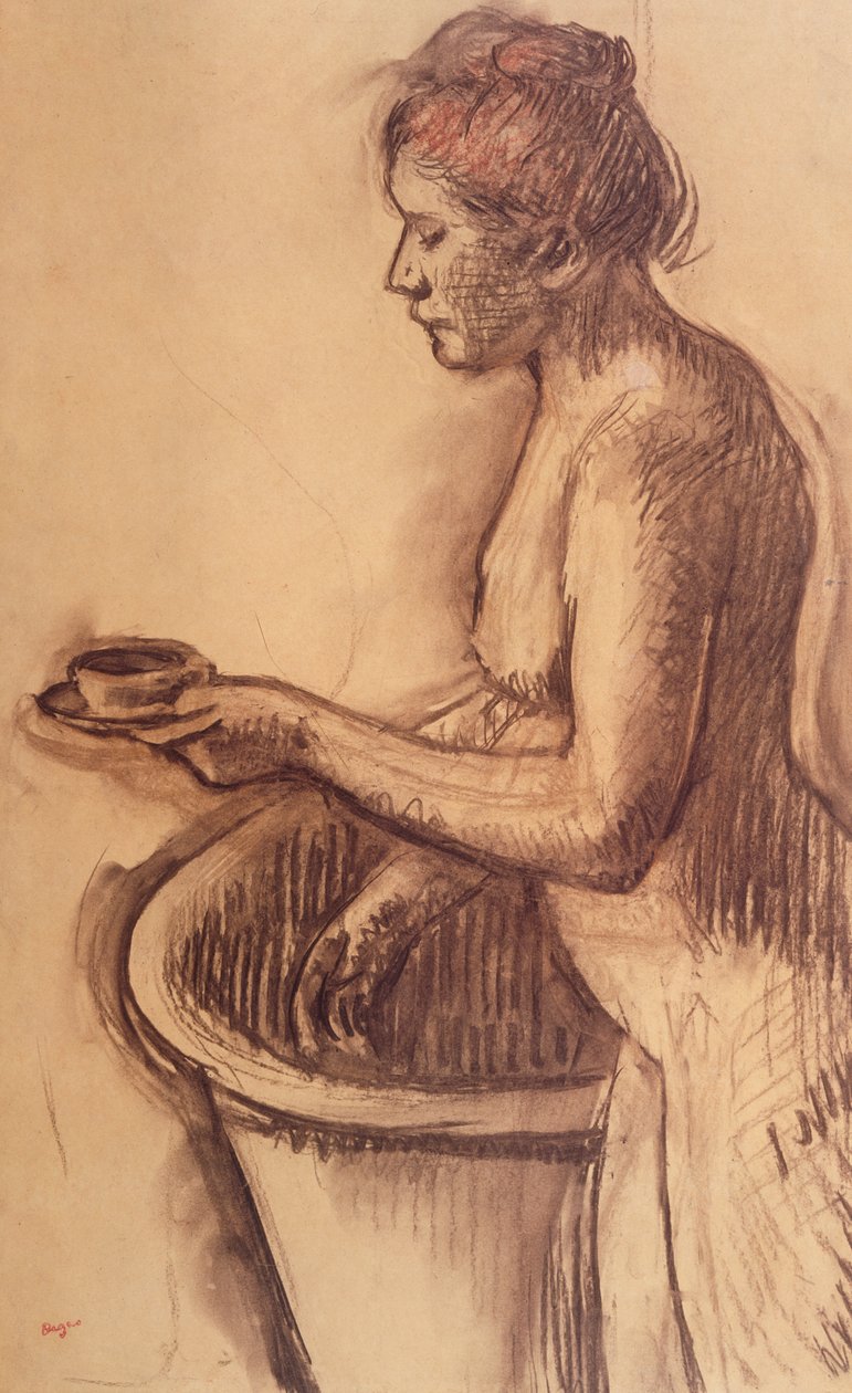 Desnudo femenino de Edgar Degas