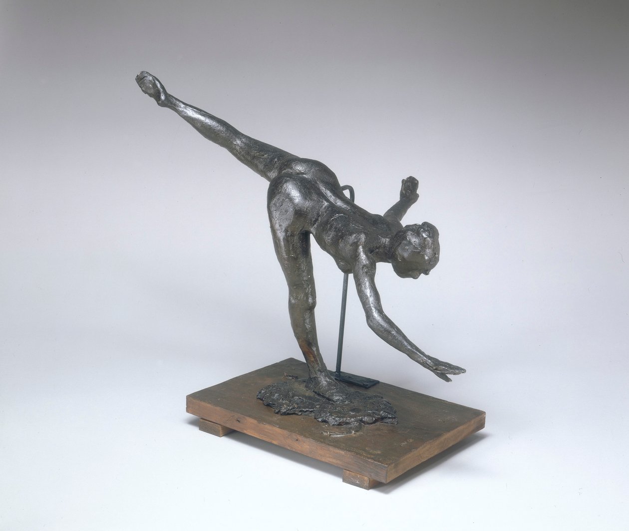 Grande Arabesque, Tercera Vez (Primera Arabesque Penchee) c.1885-1890 de Edgar Degas