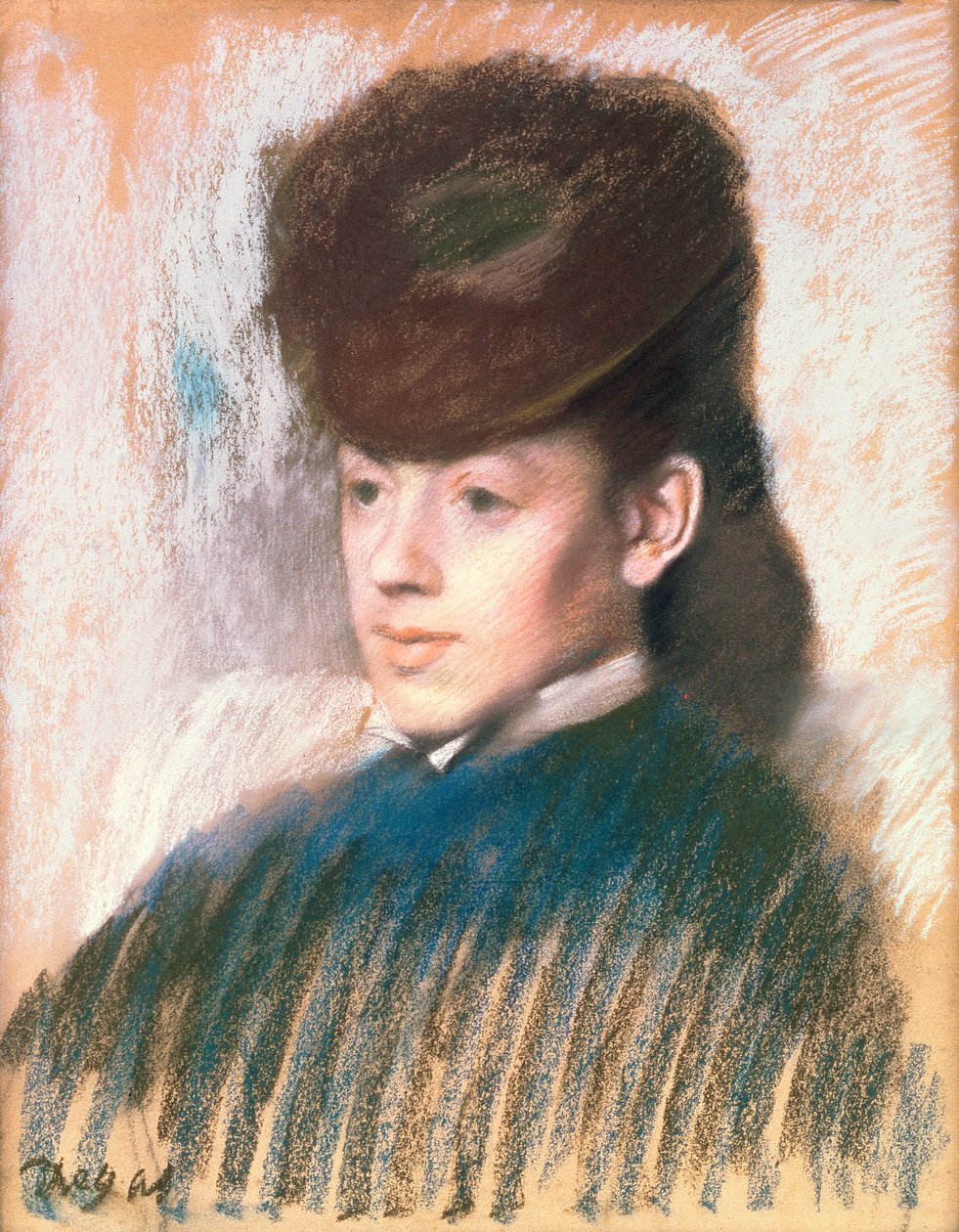 Mademoiselle Malo, c.1875 de Edgar Degas