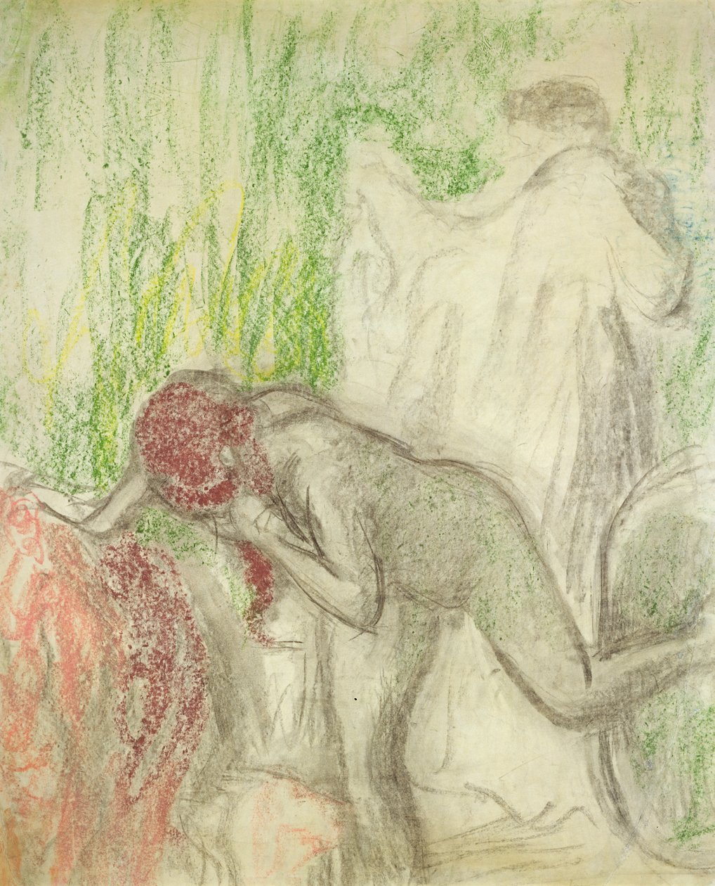 Desnudo saliendo del baño de Edgar Degas