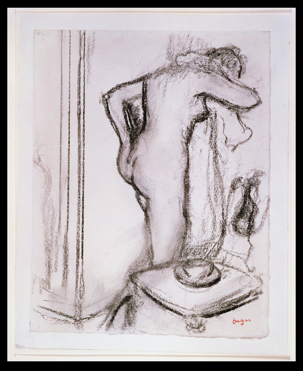 Mujer en su Tocador, c.1890 de Edgar Degas