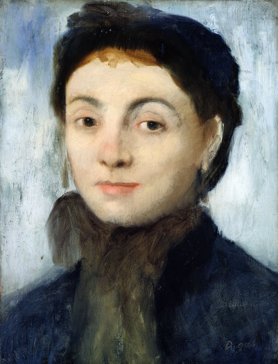 Retrato de Josephine Gaujelin, 1867 de Edgar Degas