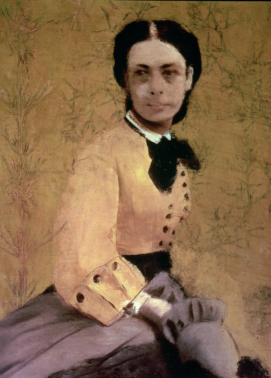 Retrato de la Princesa Pauline de Metternich, c.1865 de Edgar Degas