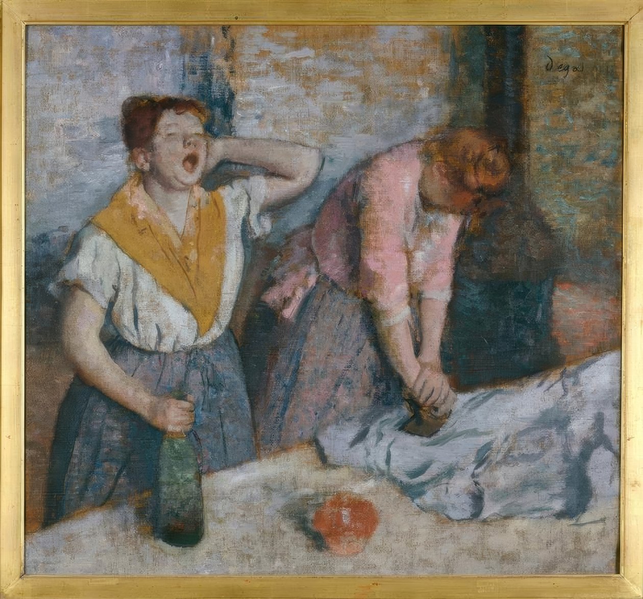 Las planchadoras de Edgar Degas