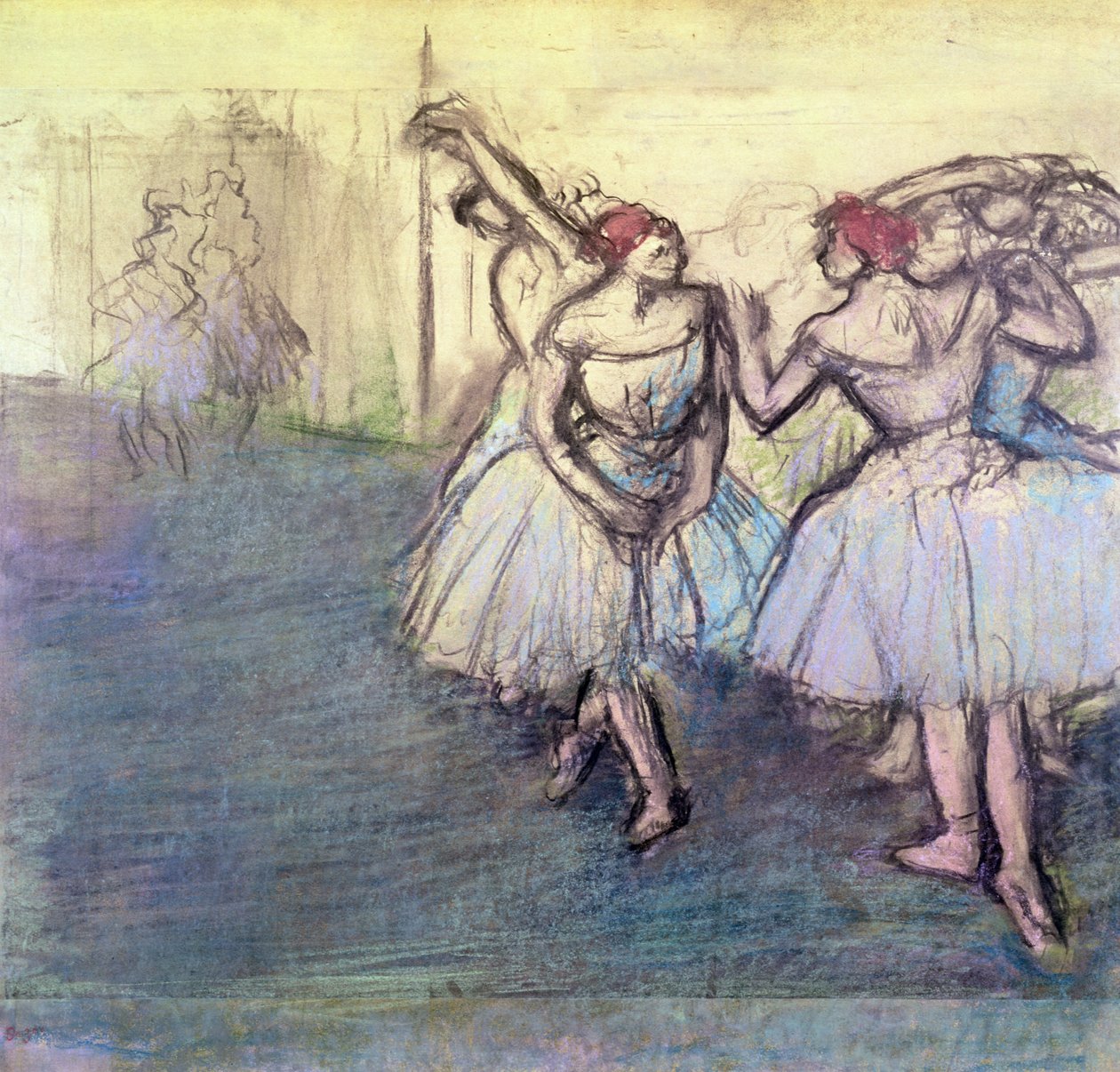 Los bailarines de Edgar Degas