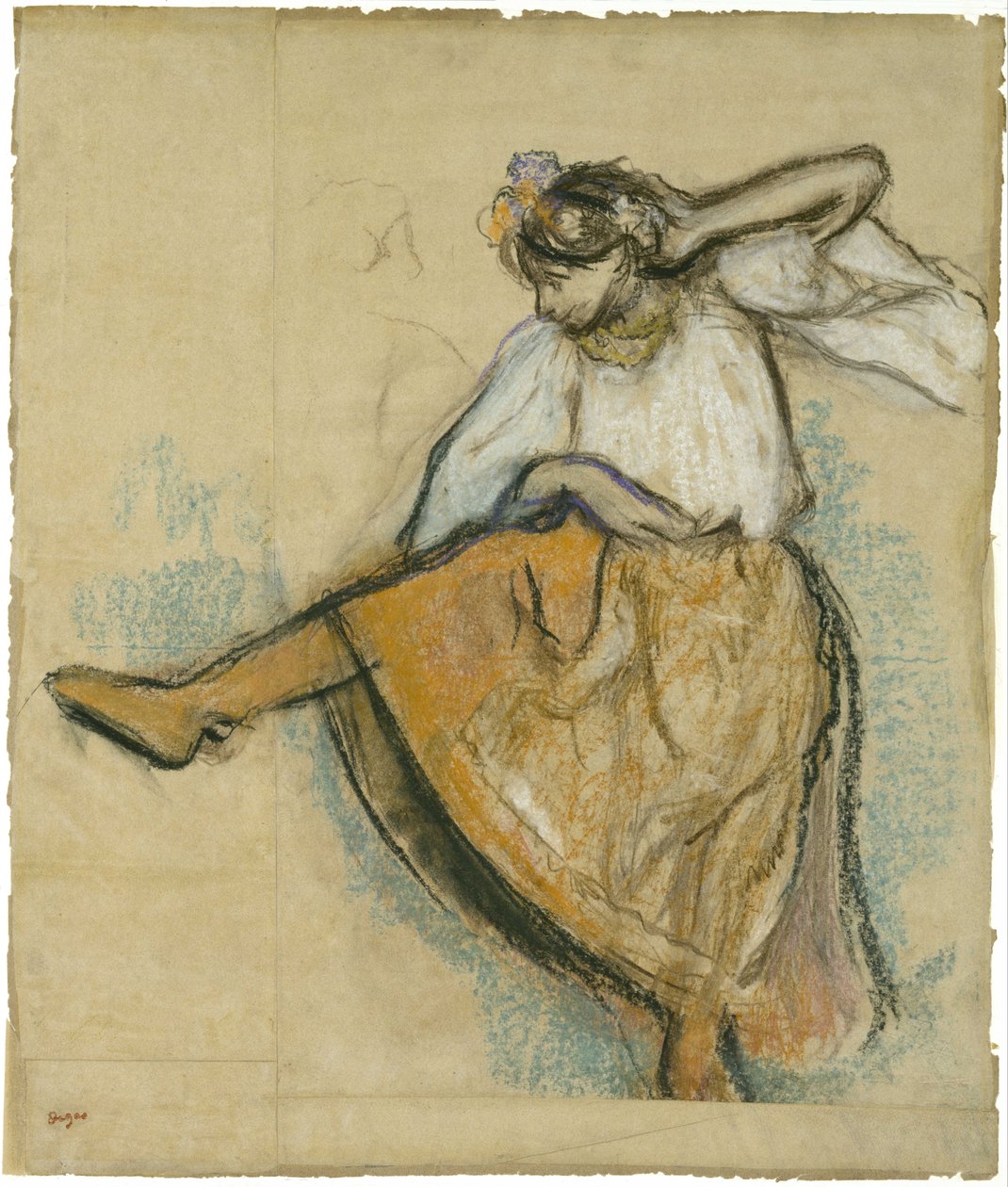 La bailarina rusa de Edgar Degas