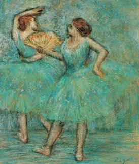 Dos bailarinas de Edgar Degas