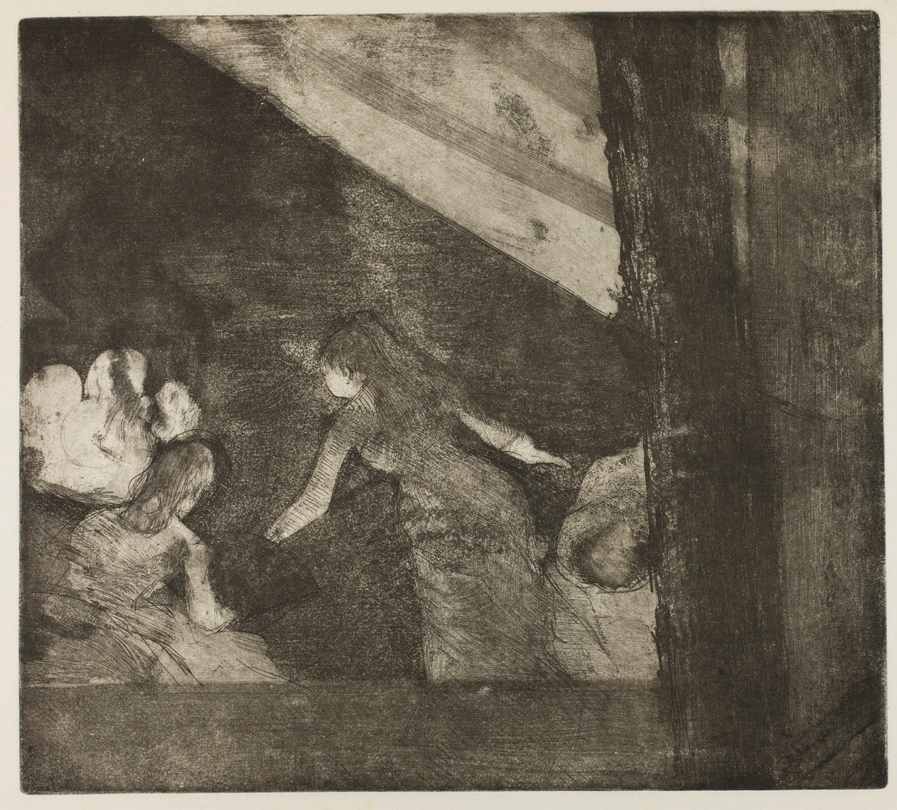 En el Café des Ambassadeurs de Edgar Degas