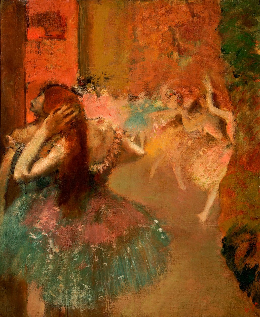 Escena de ballet de Edgar Degas